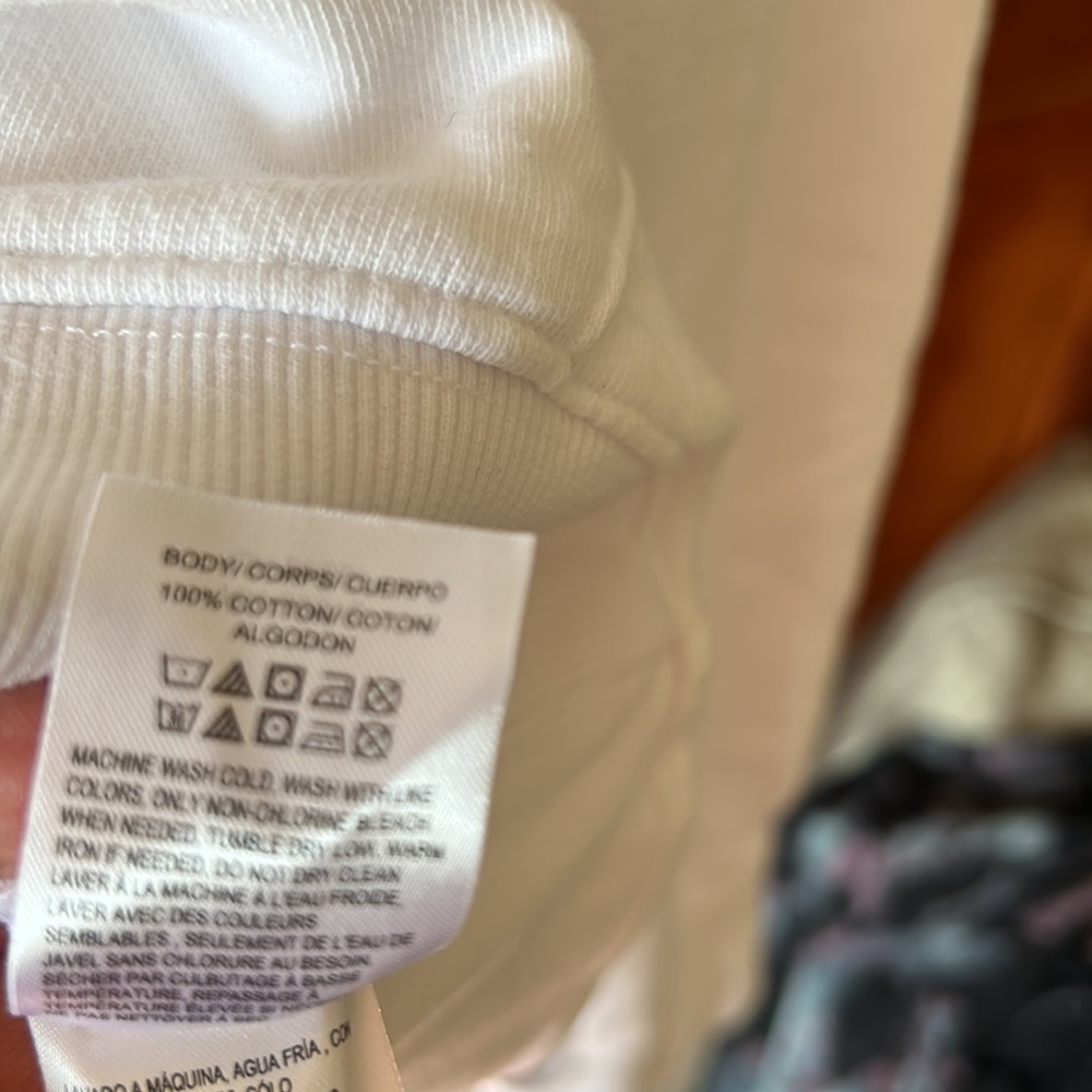 Lucky All Cotton Hoodie Sweatshirt with “Born Lucky” Color Graphic - Picture 5 of 5